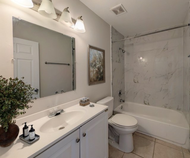 Renovated bathroom